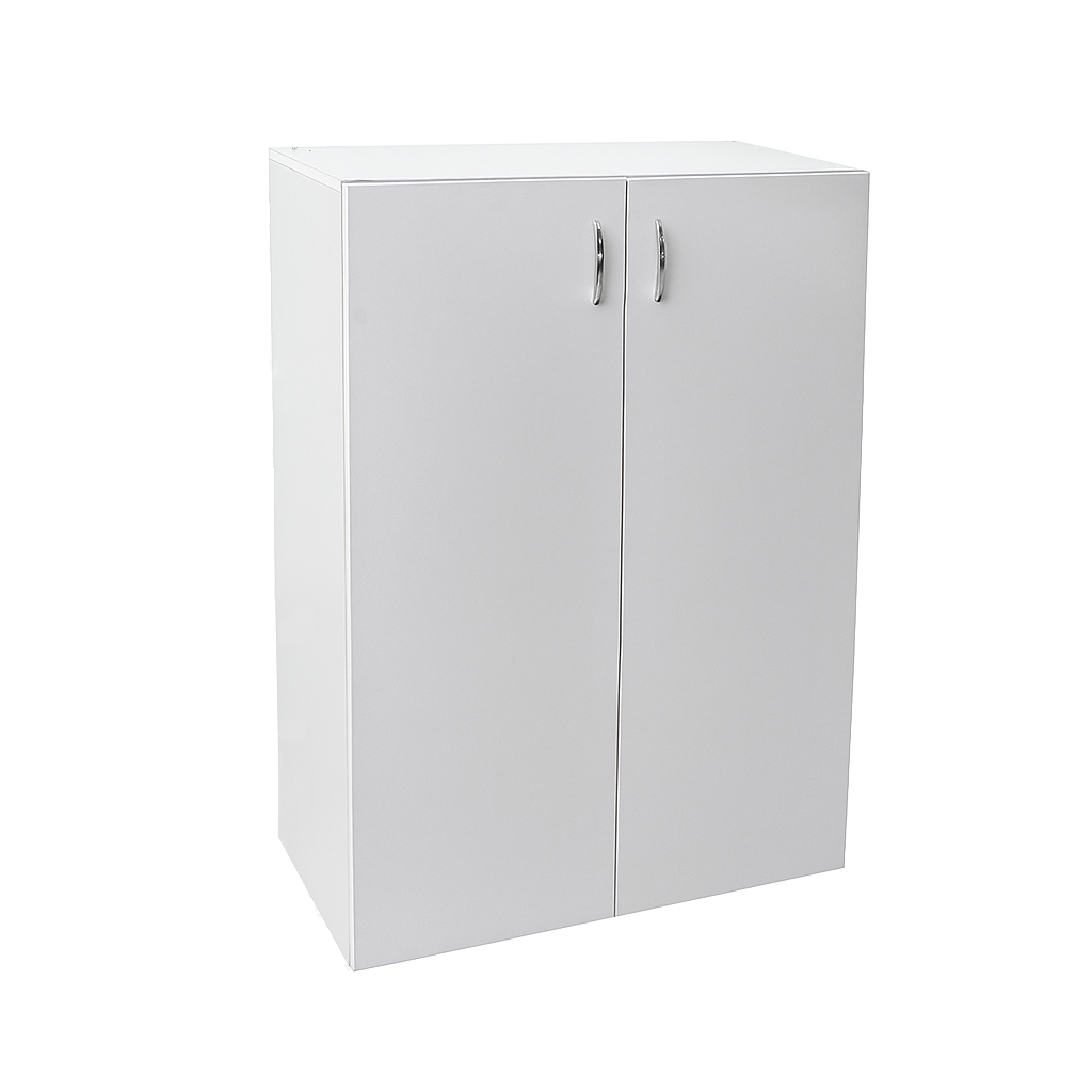 Закрита шафа 2-дверна, з вставними полицями, ЛЕЛЕКА, 800х400х1100 мм.